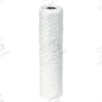 PARKER Water Filter Cartridge: 40 micron, String Wound, 10 gpm, Baked Glass Fiber, 6 PK (MPN K6R20G). Key specifications — Brand: PARKER; Filter Media: Baked Glass Fiber.
