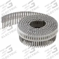 PASLODE Fencing Nails,1 7/8" L,Galvanized: Siding Nails, Flat, Spiral, 1 7/8 in Overall Lg, 9,000 PK (MPN 650954). Key specifications — Point Type: Diamond; Brand: PASLODE.