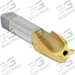 OSG Pipe and Conduit Thread Tap: 1/8"-27 NPT, 4 Flute, TiN Coated Cobalt (MPN 1735205)
