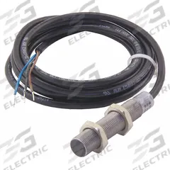 EATON Inductive Cylindrical Proximity Sensor: Non-Terminated Cable, Unshielded, 3 Wires, 10-30V DC (MPN E57G-12UNC4-C2). Key specifications — Brand: EATON; AC Supply Voltage Rating: Not Rated; DC Supply Voltage Rating: 10-30V DC.