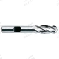 YG-1 Ball End Mill: Cobalt, TiN Coated, 4 Flute, 7/8" Mill Dia, 1-7/8" LOC, 4-1/8" OAL (MPN 43394CN)