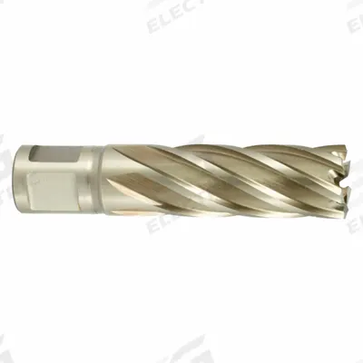 CLE-LINE Cobalt Annular Cutter: 13/16 in Cutter Dia, 2 in Max Cutting Dp, Pilot Pin Included - Cobalt Annular Cutters for Hard Materials