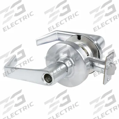 SCHLAGE Door Lockset: Storeroom Lever Locksets, Chrome
