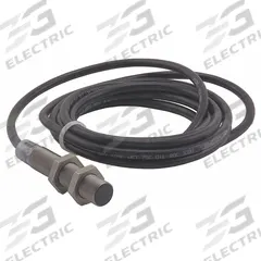 EATON Inductive Cylindrical Proximity Sensor: Non-Terminated Cable, Unshielded, 3 Wires, 10-48V DC (MPN E57P-12UNC4-C2). Key specifications — Brand: EATON; AC Supply Voltage Rating: Not Rated; DC Supply Voltage Rating: 10-48V DC.