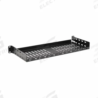 EATON TRIPP LITE Rack Shelf: 1 u, Vented Shelf, 7 1/4 in Overall Dp, 1 3/4 in Overall Ht - Rack-Mounted Equipment Shelves