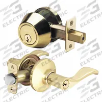 MASTER LOCK Door Locket-Deadbolt Combo: Office Lever Locksets, Brass (MPN WLC0603KA4S). Key specifications — attr1024149: Not Ligature-Resistant; attr1011488: MASTER LOCK; attr1011524: No Message; attr1011506: Wave; attr1011485: No; attr1059461: Bright Brass-Plated, Clear Coated : Steel.