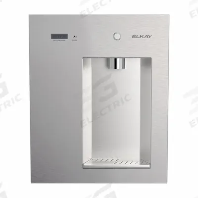 ELKAY Bottle Filling Station: In-Wall, Non-Refrigerated, Stainless Steel, Gray - In-Wall Bottle Fillers
