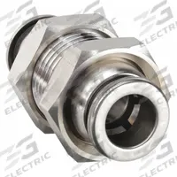 SMC Push-Fit Union Fitting: 4 mm OD x 4 mm OD Size, Push-to-Connect x Push-to-Connect, Silver (MPN KQG2E04-00). Key specifications — Brand: SMC.