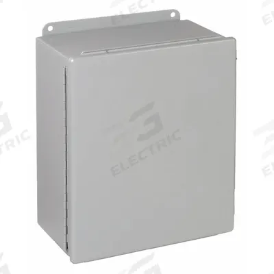 HOFFMAN Enclosure: Steel, 6 in x 4 in x 5 in, NEMA 12/13, Solid Cover - Steel Dust-Tight Enclosures