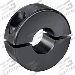 RULAND MANUFACTURING Shaft Collar: 2-Piece, Metric with Inch Bore, Round, Clamp-On, 3/8 in Bore Dia (MPN MSP-6E-F). Key specifications
