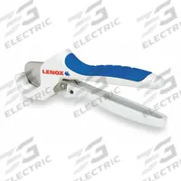 LENOX Tubing Cutter: 1 in – 1 5/16 in OD Cutting Capacity, Std Shear, 8 1/2 in Tool Lg, Std Shear (MPN 12122S2). Key specifications — attr327812: 12122S2; attr327818: CPVC; attr327815: LENOX; attr379130: Standard Shear.
