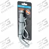 CURT Trailer Hitch Pin: 2 in_2 1/2 in Compatible Hitch Size, 5/8 in Pin Dia, III/IV/V, Hitch Clip (MPN 21583). Key specifications — Material: Steel; Vehicle Class: III; Finish: Zinc Plated; Includes: Hitch Clip; Brand: CURT.