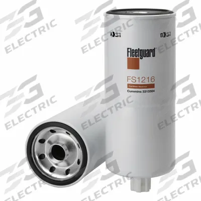 FLEETGUARD Automotive Fuel/Water Separator: Spin-On, 15 3/16 in Overall Lg - Spin-On Fuel Filters