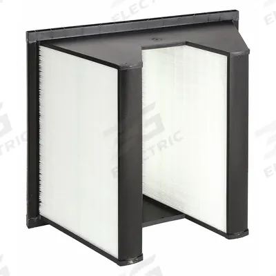 GRAINGER V-Bank Air Filter: 20 in x 24 in x 12 in, Fiberglass, Single Header - MERV 13 V-Bank Air Filters