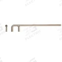 AMPCO F-Type Valve Hook: 1 5/8 in Head Size, 15 3/4 in Overall Lg, Aluminum Bronze, Natural (MPN WV-34). Key specifications — attr310395: Yes; attr310394: Natural; attr310393: Aluminum Bronze; attr324959: AMPCO.