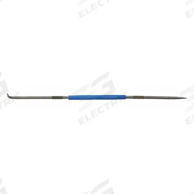 MOODY TOOL Scriber: ESD-Safe, 90° Angle, Round, Aluminum, Knurled, Nonmagnetic, Permanent Tip - Double-End Scribers