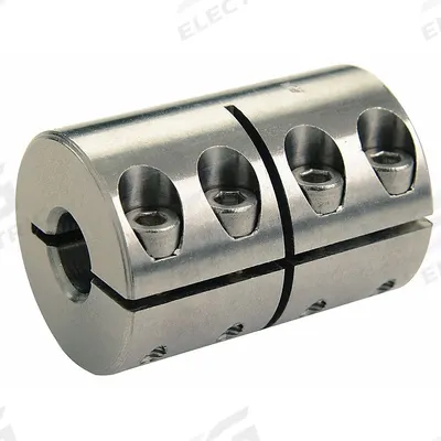 RULAND MANUFACTURING Rigid Shaft Coupling: 14 mm Bore Dia 1, 14 mm Bore Dia 2 - One-Piece Rigid Shaft Couplings