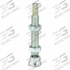 DE-STA-CO Swivel Foot Spindle: All-Steel, 3/8"-16, 3 1/16 in Lg, 3 1/16 in Thread Lg, For Series 462 (MPN 468206). Key specifications — Brand: DE-STA-CO; Thread Size: 3/8"-16; Includes: Jam Nuts; Compatible with Series: 462; Spindle Construction: All-Steel.