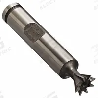 KEO Dovetail Cutter: High Speed Steel, 60°, 2-1/4" Cut Dia, 1-1/16" Cut Wd, 12 Tooth (MPN 929-000-049)