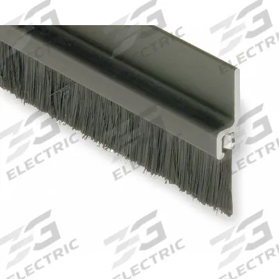 NATIONAL GUARD Door Astragal: Brush Insert, 8 ft Lg, 1 1/16 in Wd - Door Astragals