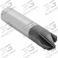 APPROVED VENDOR Chamfer Mill: Carbide, AlTiN Coated, 4 Flute, 90°, 3/4" Mill Dia, 3" OAL (MPN 209-094750B)