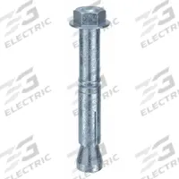 MKT FASTENING Wedge Anchor Stud: 112 mm Overall Lg, 18 mm Dia, M12 Thread Size, Steel, Steel, 20 PK (MPN M16305301). Key specifications — Brand: MKT FASTENING; Anchor Type: Wedge; Finish Type: Zinc Plated.