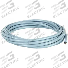 CHAINFLEX Control Cable: 18 AWG Conductor Size, 12 Conductors, PVC, 25 ft, Gray (MPN CF130US-07-12-25). Key specifications — Conductor Size: 18 AWG; Minimum Bend Radius Factor - Fixed: 5 x OD; Minimum Bend Radius Factor - Flexible: 7.5 x OD; Shielding: Unshielded; Brand: CHAINFLEX.