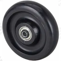 APPROVED VENDOR Caster Wheel: 5 in Wheel Dia., 1 1/4 in Wheel Wd, Polyolefin, 250 lb Load Rating (MPN 26Y369). Key specifications — Brand: APPROVED VENDOR.