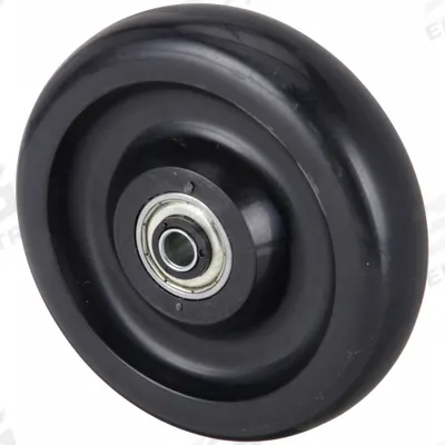 APPROVED VENDOR Caster Wheel: 5 in Wheel Dia., 1 1/4 in Wheel Wd, Polyolefin - Polyolefin Tread Wheels