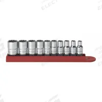 GEARWRENCH Socket Set: 1/4 in Drive, 6-Point, SAE, 3/16 in to 9/16 in (MPN 80307D). Key specifications — attr1224269: 1/4 in; attr1204685: Not Tether Capable; attr1204650: 3/16 in to 9/16 in; attr1204673: Socket Bits Not Included; attr1204688: GEARWRENCH; attr1224230: Friction; attr1224354: No Thin Wall; attr1206170: Deep Sockets.