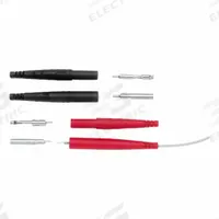 POMONA Banana Plug: CAT II 300V, 3 in Lg, 15 A Max Current Measurement, 300 V Max Volt Measurement (MPN 6383-2). Key specifications — Manufacturer Part Number: 6383-2; Body Material: Brass; Brand: POMONA; Color: Red.