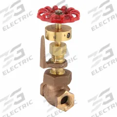 UNITED BRASS WORKS Gate Valve: For Gas/Oil/Steam/Water Media, Bronze, Z-Body, 1/2 in Pipe Size, FNPT (MPN 293980). Key specifications — Brand: UNITED BRASS WORKS; Bonnet Material: Bronze; Disc Material: Stainless Steel; Connection Type: FNPT.