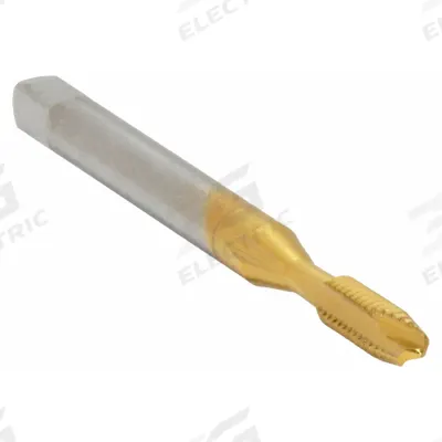CLEVELAND Spiral Point Tap: #10-24 UNC, H2 / 2B, 2 Flute, Plug Chamfer - General Purpose Spiral-Point Taps
