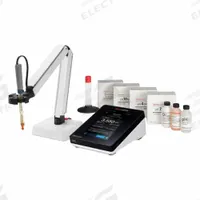 THERMO SCIENTIFIC pH Meter Kit: ORP/pH/Temp, pH Electrode Storage Sleeve and Base, ±0.002 pH (MPN PSTAR2115). Key specifications — pH Accuracy: ±0.002 pH; Temp Compensation: Automatic; Measurement Components Included: 8302BNUMD ROSS Ultra Triode Refillable Glass-Body pH/ATC Electrode; Reagents and Solutions Included: pH Electrode Storage Solution and Cleaning Solution; Test Parameters: pH; Other Accessories Included: pH Electrode Storage Sleeve and Base; Manufacturer Part Number: PSTAR2115.