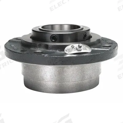 MOLINE BEARING Flange Bearing: Tapered Roller, 1 15/16 in Bore, Cast Iron, Set Screws - Flange-Mount Tapered Roller Bearings