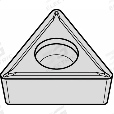 WIDIA Triangle Turning Insert: TPMT2151LF - Triangle (T) Indexable Turning Inserts