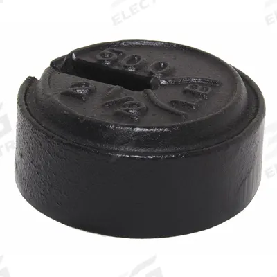 RICE LAKE WEIGHING SYSTEMS Calibration Weight: 2.5 lb Nominal Mass, Slotted Calibration Wt, 7 - Class 7 Calibration Weights