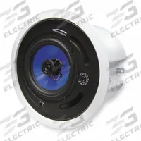 SPECO TECHNOLOGIES Speaker: Powered, 2-Way, 8 ohm Impedance, 9 1/2 in Overall Wd, 6 in Overall Dp (MPN SP6MAT). Key specifications — For Location: Indoor; Power Style: Powered.