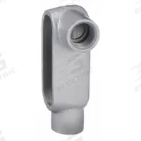 Conduit Outlet Body: Iron, 3/4 in Trade Size, LL Body, 7 cu in Body Capacity, Threaded Hub (MPN LL27). Key specifications — Finish: Powder Coated; For Use With: RMC; Brand: HUBBELL KILLARK; Hub Style: Threaded; Mfr. Series: Duraloy 7.