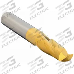 APPROVED VENDOR Square End Mill: Carbide, TiN Coated, 2 Flute, 17/64" Mill Dia, 3/4" LOC, 2-1/2" OAL (MPN 204-001137)