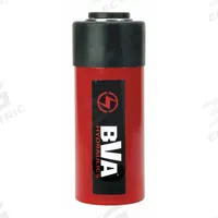 BVA HYDRAULICS Hydraulic Ram: Single Acting, 25 ton Nominal Capacity, 4 in Nominal Stroke Lg, Steel (MPN H2504). Key specifications — attr98927: BVA HYDRAULICS.