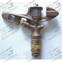 APPROVED VENDOR Sprinkler Head: Full Circle, 51 to 57 ft, 2.5 to 15.7 gpm, 35 to 80 psi, Brass (MPN 4NDP7). Key specifications — Throw Radius: 51 to 57 ft; Brand: APPROVED VENDOR; Flow Rate: 2.5 to 15.7 gpm; Pattern: Full Circle; Pressure Range: 35 to 80 psi; Sprinkler Head or Nozzle Type: Impact Sprinkler Head.