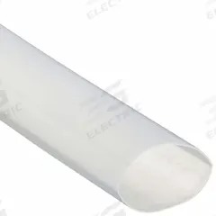 3M Heat Shrink Tubing: 0.75 in I.D. Before Shrinking, 0.38 in I.D. After Shrinking, 4 ft Lg, 12 PK (MPN FP301-3/4-48"-CLEAR-12 PCS). Key specifications — Color: Clear; Brand: 3M.
