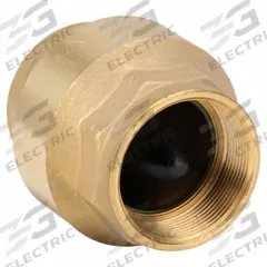 BONOMI VALVE: Swing, Inline Valve Body, 2 in Pipe Size, FNPT x FNPT, Brass, Female, NPT, NPT, Female (MPN 100003-2"). Key specifications — Brand: BONOMI.