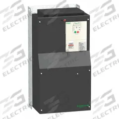 SCHNEIDER Variable Frequency Drive: In Phase Three, 200-240V AC, Out Phase Three, 40 hp, IP20, Black (MPN ATV212HD30M3X). Key specifications — attr1380847: Heat Sink; attr1380892: Black; attr1412282: Three; attr1380866: Black/Blue/Gray.