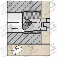 WIDIA Indexable Thread Turning Tool Holder (MPN 3632120)
