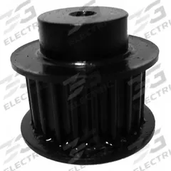APPROVED VENDOR Timing Pulley: Curvilinear, Plain, For HTD Timing Belt Section, For 15 mm Belt Wd (MPN 36-5M15-6FS6). Key specifications — Brand: APPROVED VENDOR; Finish: Black Oxide; For Belt Series: Powerhouse®.