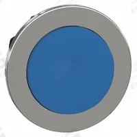 SCHNEIDER Extended Push Button: Blue, 30 mm Mounting Size, Metallic, Momentary (MPN ZB4FL6). Key specifications — Brand: SCHNEIDER; Action: Momentary; Series: XB4; Push Button Material Type: Metallic.