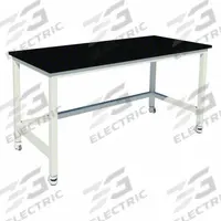 Heavy Duty Table: 30 in Overall Wd, 36 in Overall Ht, 7 ft Overall Lg, Epoxy, 2,000 lb Load Capacity (MPN GRHD-8430-HCFE-2). Key specifications — Brand: INSTOCK; Caster Type: Vibration Isolating; Countertop Material: Epoxy.