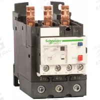 SCHNEIDER Overload Relay: Thermal Protection, 3 Poles, 1NO/1NC, TeSys Deca (40 to 65 Amp Models) (MPN LR3D365). Key specifications — Brand: SCHNEIDER; Auxiliary Contact Form: 1NO/1NC; Compatible Contactor Series: TeSys Deca; Terminal Connection Type: Screw Clamp Terminals; Maximum Voltage Rating: 690V AC; Phase Loss Sensitivity: No; Thermal Units Required: None (Relay Includes Integrated Bimetallic Elements); Compatible Contactors: TeSys Deca (40 to 65 Amp Models).